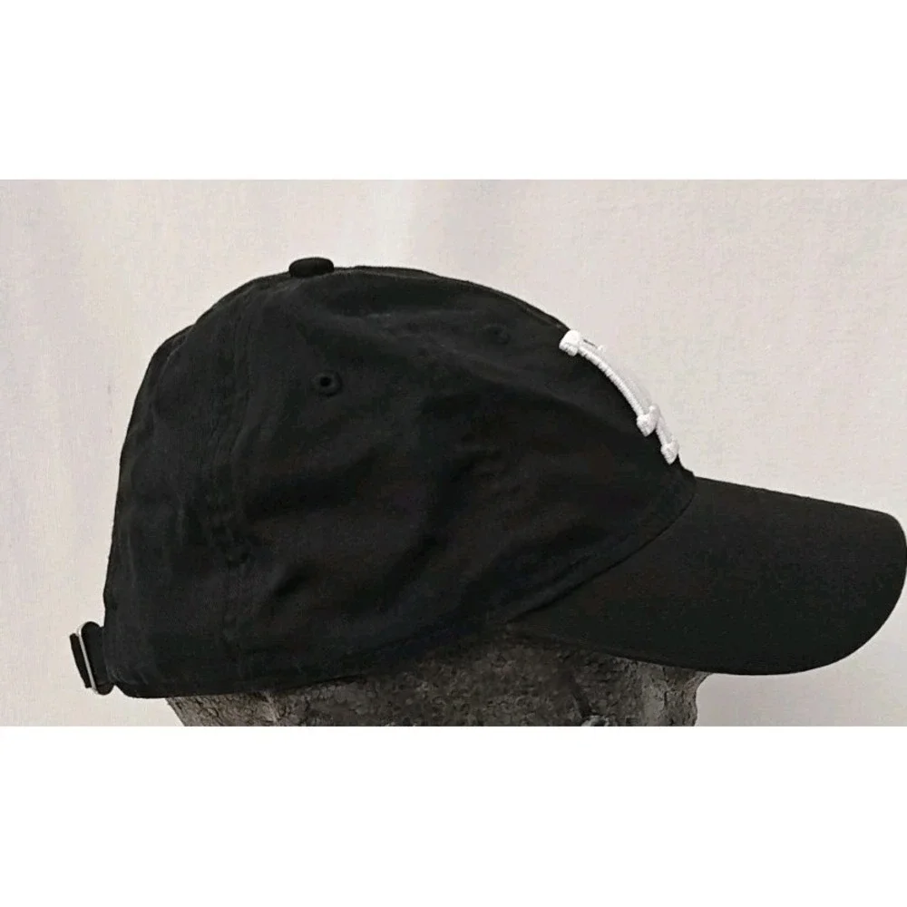 Women's New Era 9twenty MLB LA Dodgers Unstructured‎ Cotton Hat Cap Black White